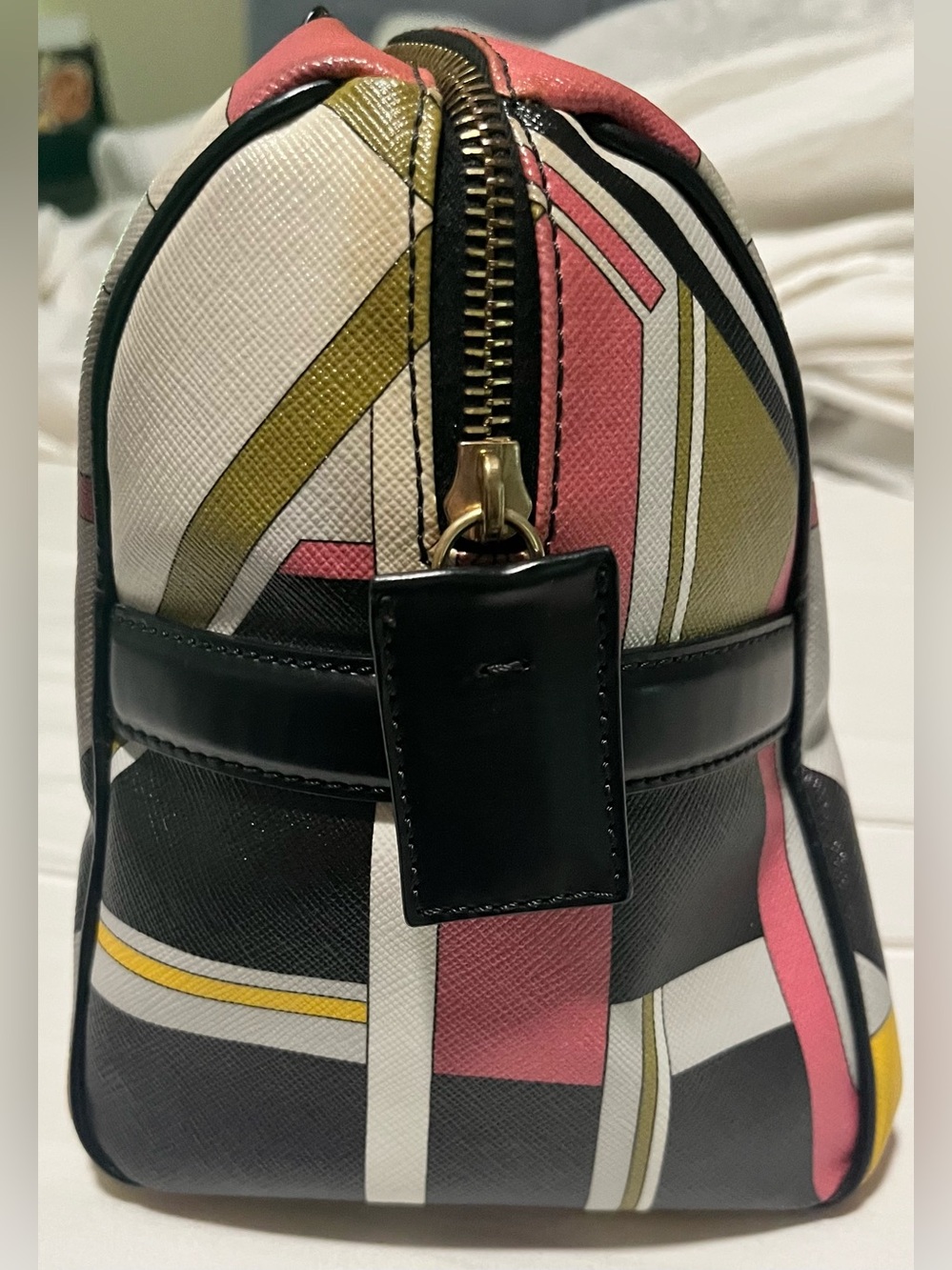 Emilio Pucci Geometric Multicolor Print Women's Tote Bag - Picture 2 of 11
